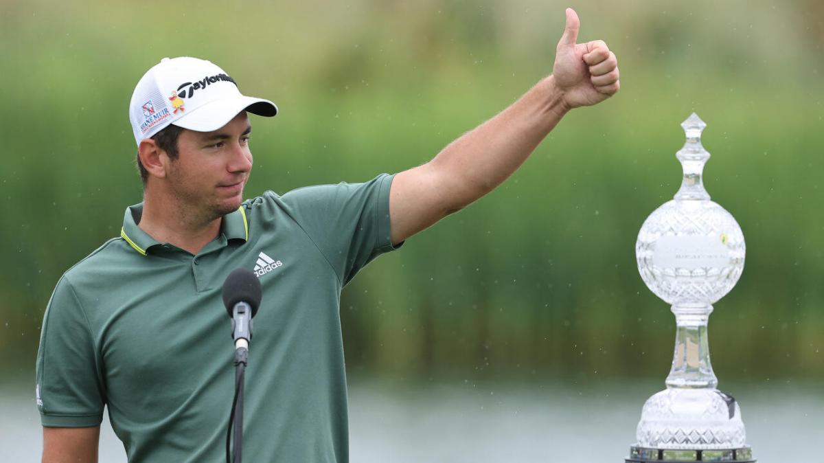 Golfer Lucas Herbert